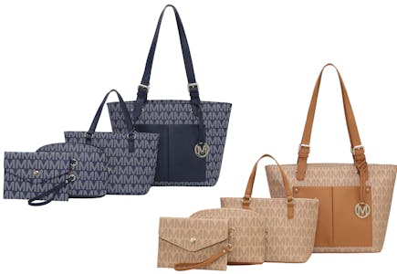 MKF Collection Havenly Tote Set