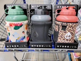 hydrojug water bottles in different patterns