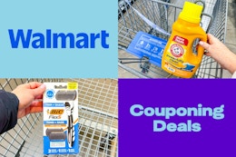 Arm Hammer Laundry Detergent + Bic Flex Trim+Shave at Walmart store
