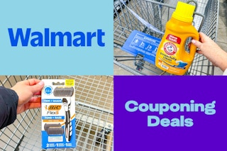 Arm Hammer Laundry Detergent + Bic Flex Trim+Shave at Walmart store