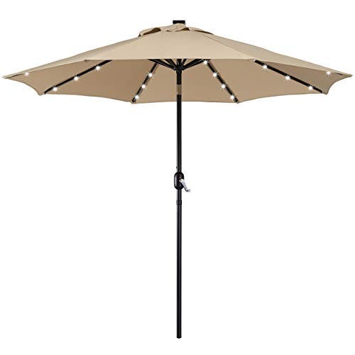 Solar Powered Patio Umbrella