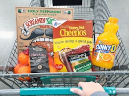 fred meyer matchup groceries in shopping cart