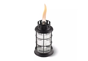 Tiki Tabletop Oil Lamp