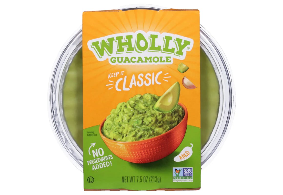 2 Wholly Guacamole Classic Guacamole Tubs