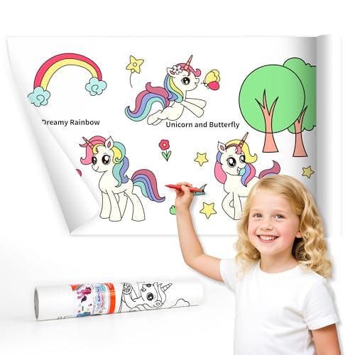 Coloring Paper Roll