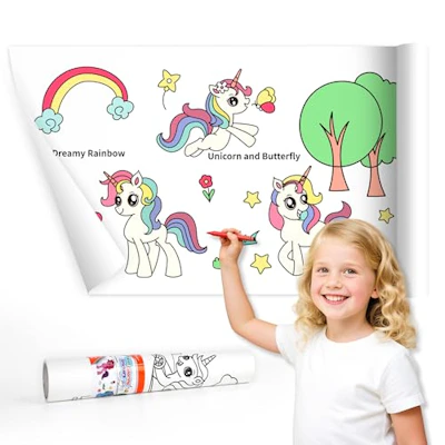 Coloring Paper Roll