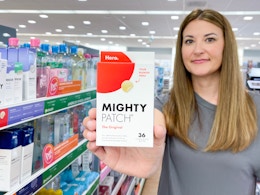 Mighty Patch Pimple Patch 36-Pack, as Low as $8.57 for Amazon Prime Day card image
