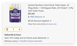 Quilted Northern Ultra Plush Toilet Paper