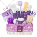 Lavender Bath and Body Gift Basket
