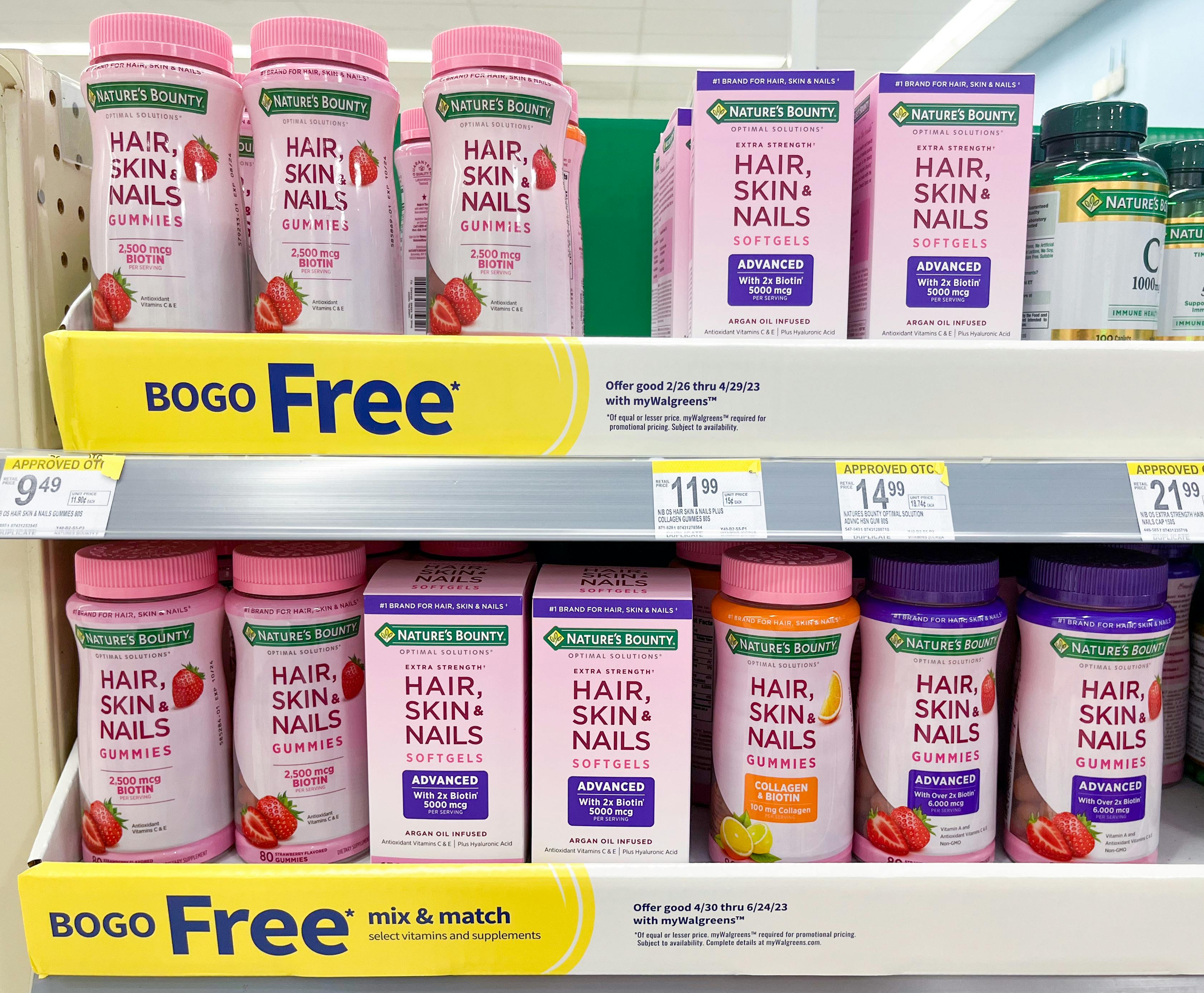 Nature's Bounty Gummies, Under 2 at Walgreens The Krazy Coupon Lady