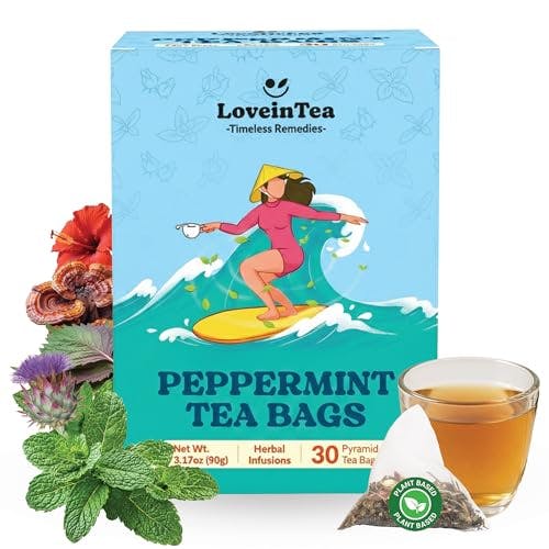 Peppermint Herbal Tea Bags