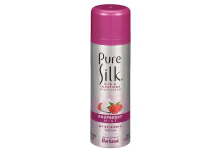Pure Silk Shaving Cream Can