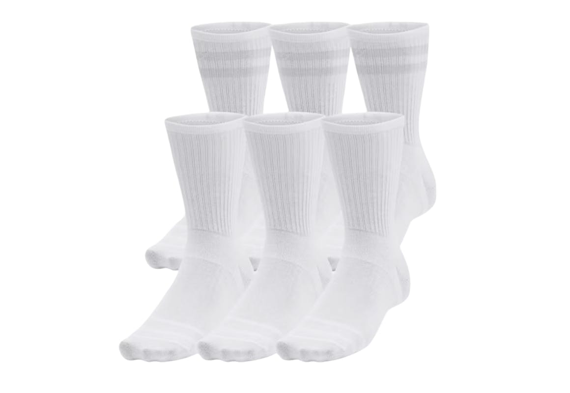 Under Armour Adult Socks 6-Pack