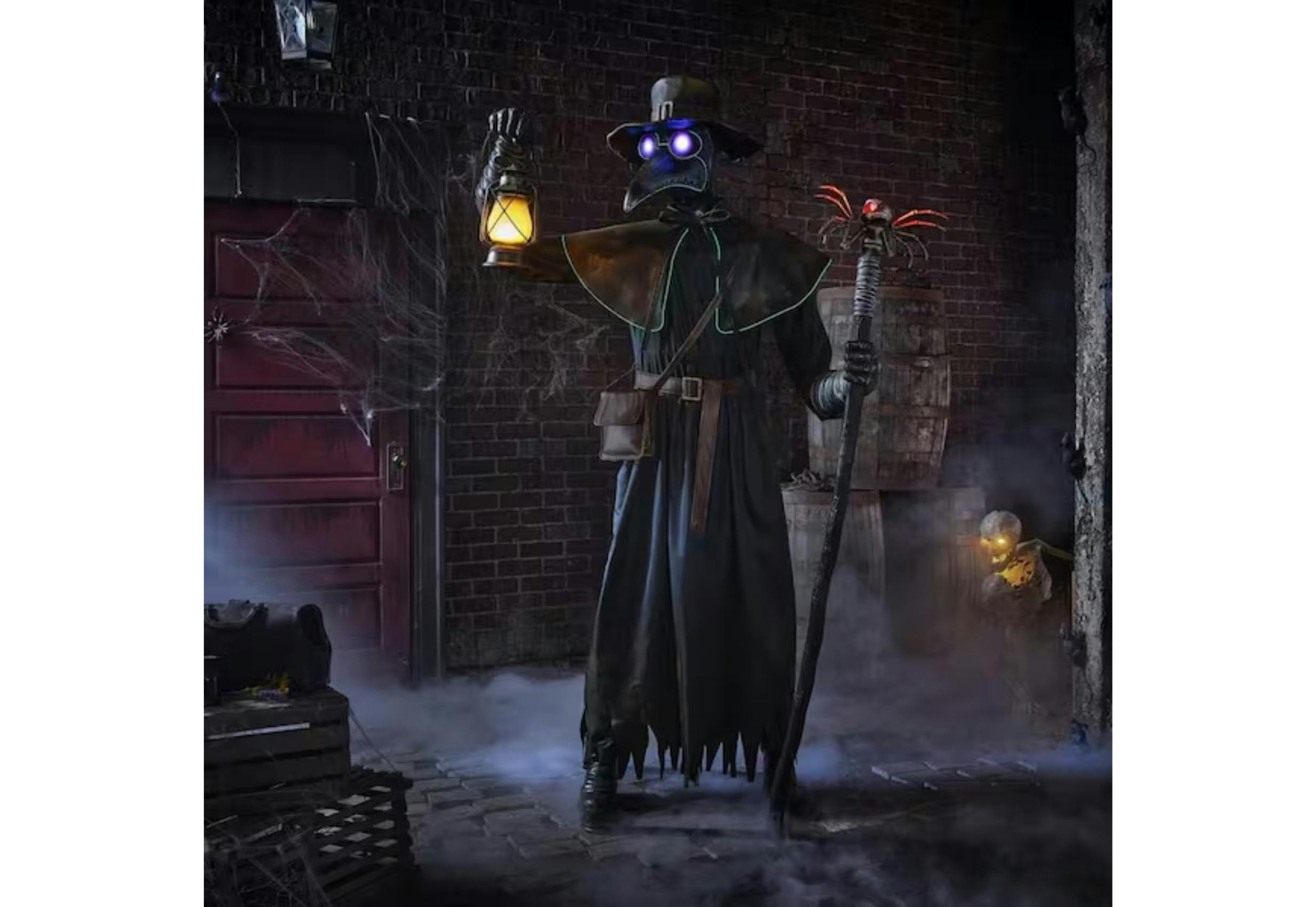 Animated LED Plague Doctor