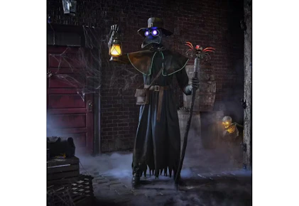 Animated LED Plague Doctor
