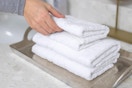 Linen White Hand Towels