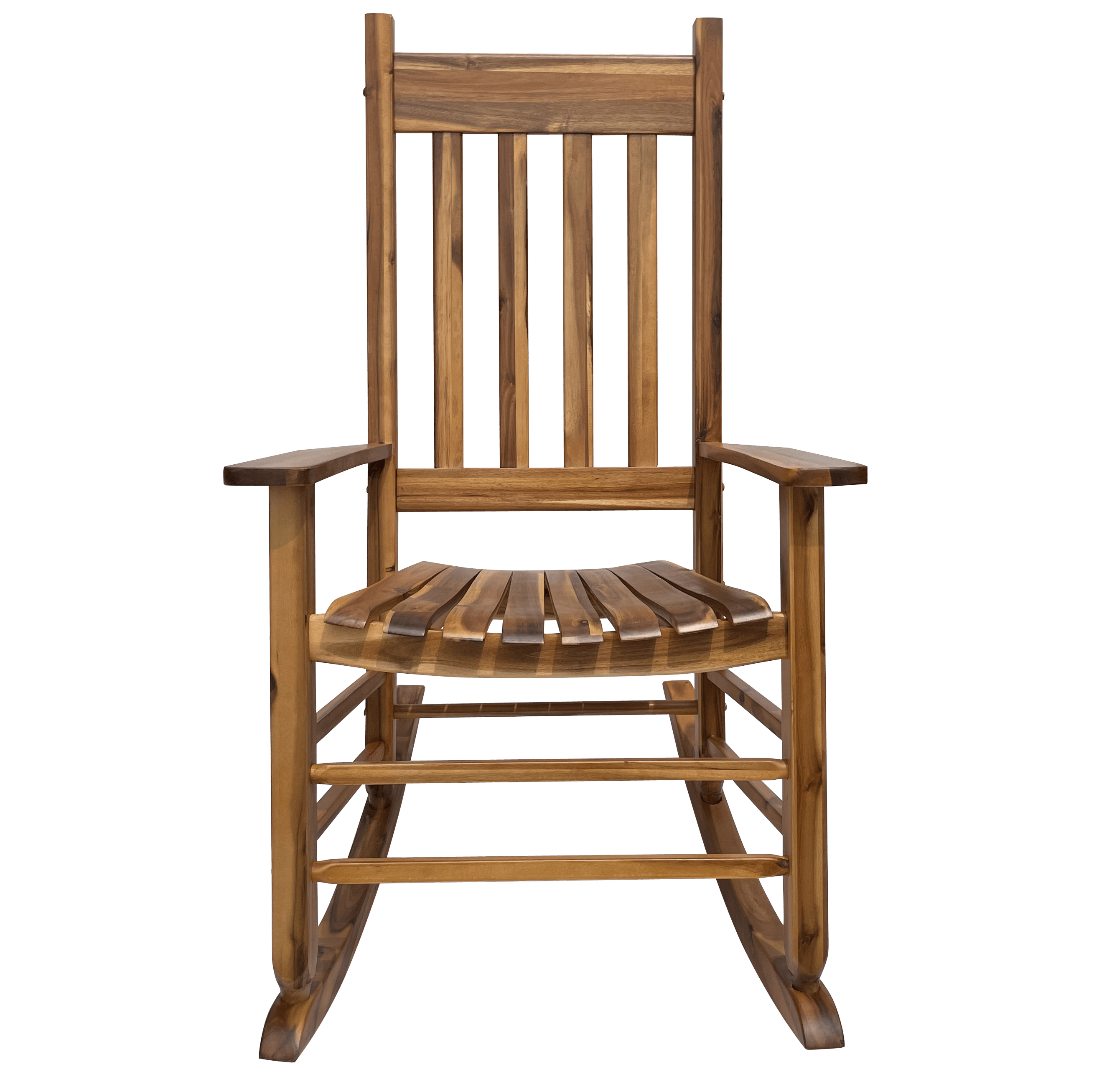 Natural Wood Rocking Chair