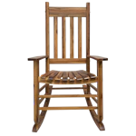 Natural Wood Rocking Chair