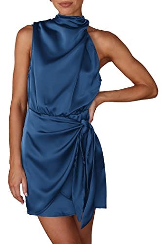 Women's Satin Mini Dress