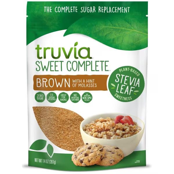 2 Truvia Sweet Complete Brown Bags
