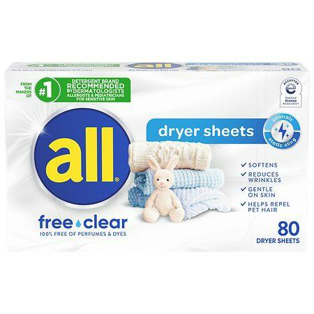 all Fabric Softener Dryer Sheets
