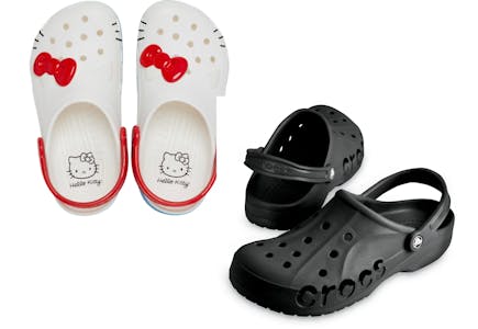 1 Crocs Hello Kitty + 1 Baya Clogs