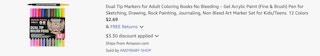 Amazon Dual-Tip Markers 2025 2