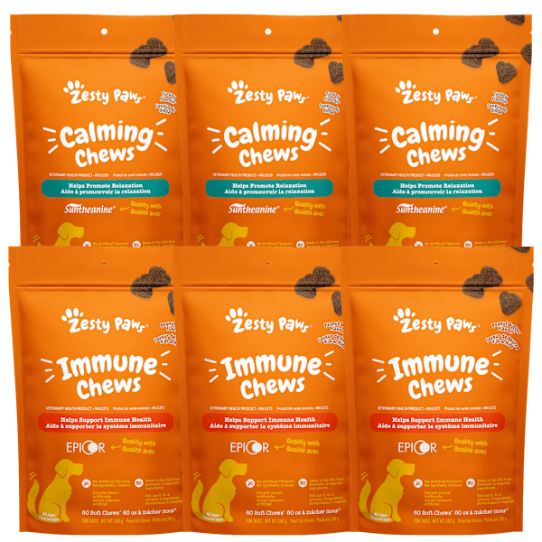 Zesty Paws Allergy or Calming Bites