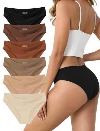 Women's Seamless Underwear 6-Pack