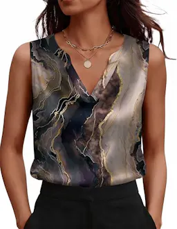 Women's Silk Satin Tank Top