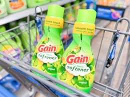 2 Gain Softeners in Walmart shopping cart