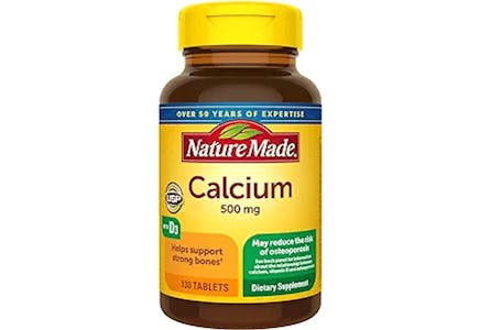 2 Nature Made Calcium Vitamins