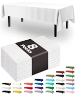 Disposable Tablecloths 8-Pack