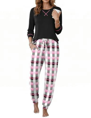 Ekouaer Women's Pajama Set