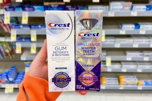 Easy and Free Online Crest Toothpaste Deals at Walgreens card image