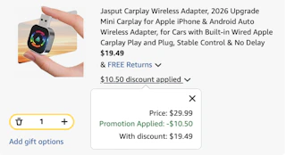wireless adapter Amazon receipt