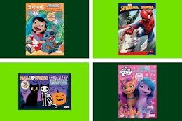 walmart coloring books collage