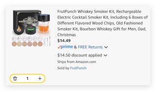 Whiskey Smoker Kit