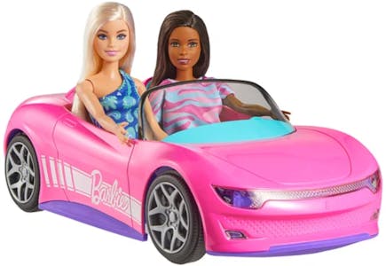 Hot Wheels Barbie Car Set