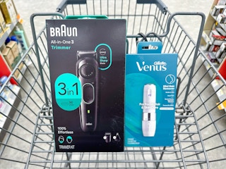 braun trimmer venus shaver in walgreens cart