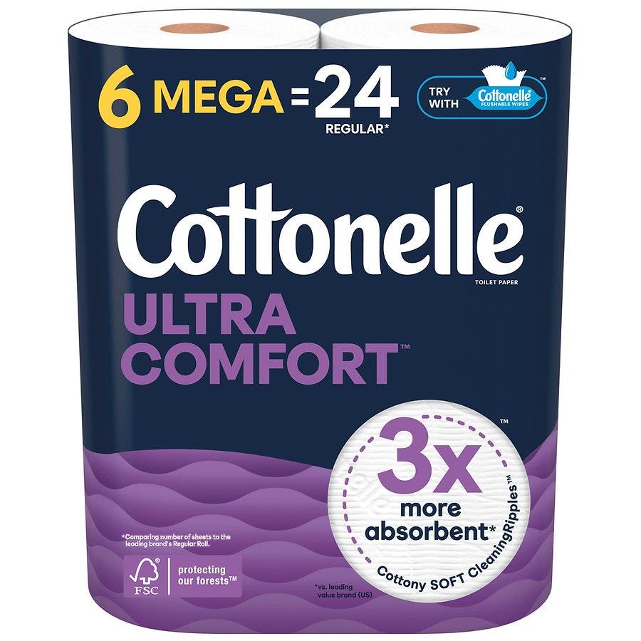 2 Cottonelle Toilet Paper Packs