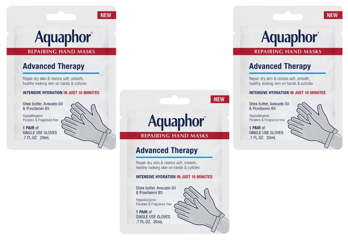 3 Aquaphor Hand Masks