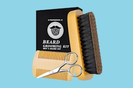 Beard Grooming Kit, Just $3.49 On Amazon (Reg. $9.79) card image