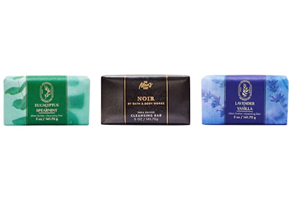 3 Bath & Body Works Cleansing Bars