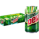 3 Mountain Dew Soda 12-Packs