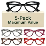 Reading Glasses 5-Pack