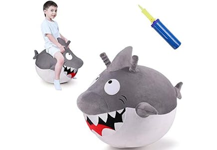 iPlay iLearn Plush Ride-on Shark