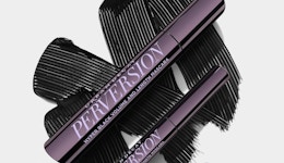 a purple tube of mascara