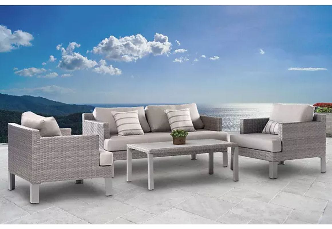 Abbyson Maui Patio Seating Set