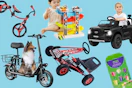Lots of different ride-ons from toys to scooters plus other toy related deals from Target